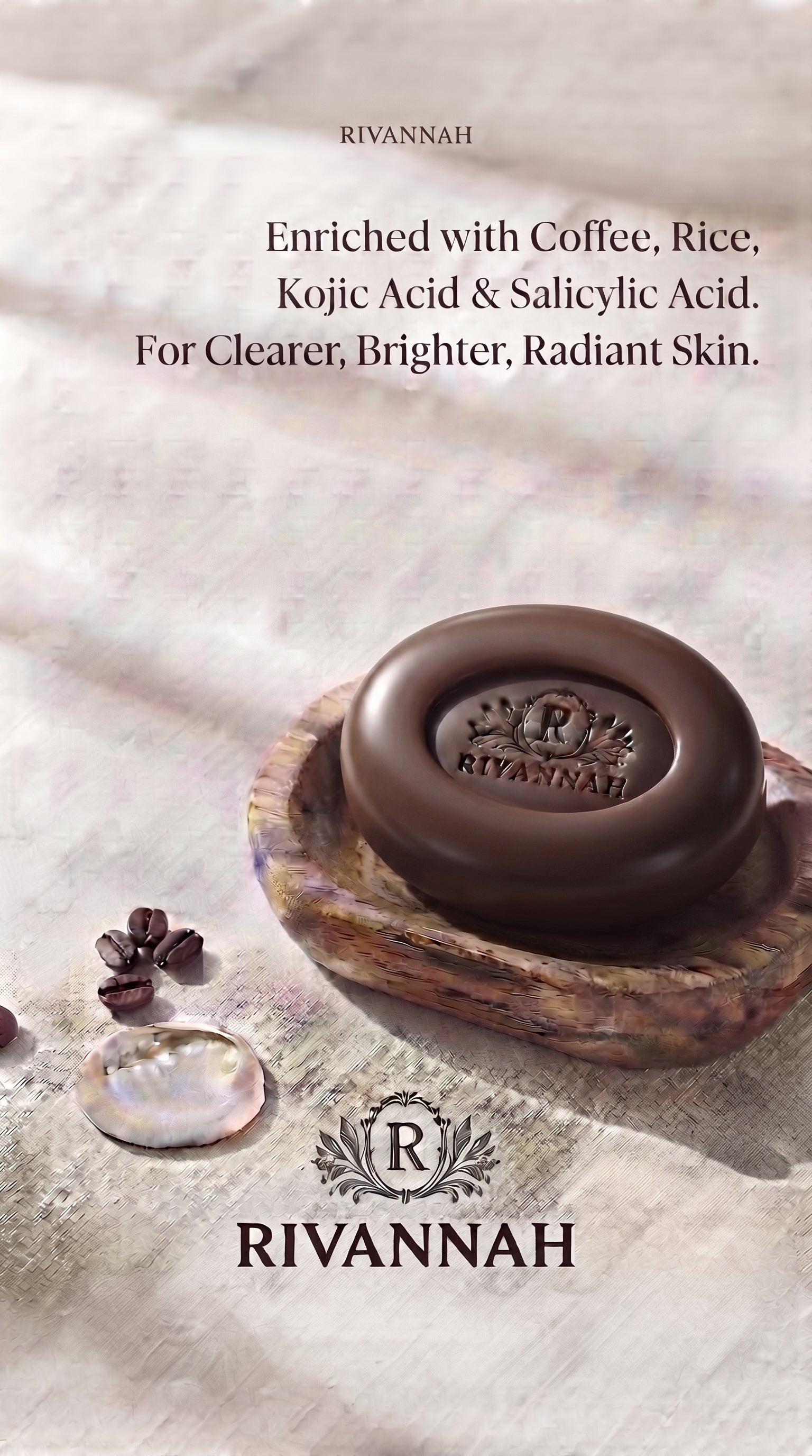 Rivannah Coffee Pearl Soap